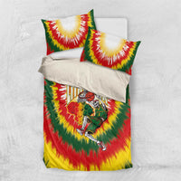 Lithuania-Skeleton Power Dunk Bedding Set Tie Dye Style