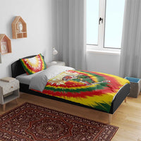 Lithuania-Skeleton Power Dunk Bedding Set Tie Dye Style