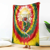 Lithuania-Skeleton Power Dunk Blanket Tie Dye Style