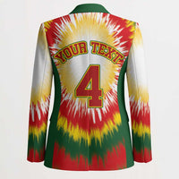 Custom Lithuania-Skeleton Power Dunk Blazer Tie Dye Style