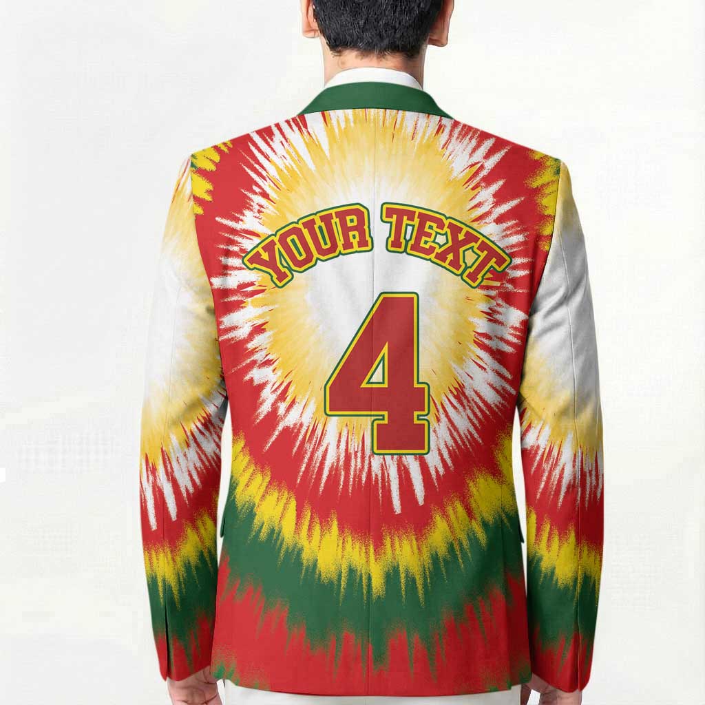 Custom Lithuania-Skeleton Power Dunk Blazer Tie Dye Style