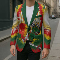 Custom Lithuania-Skeleton Power Dunk Blazer Tie Dye Style