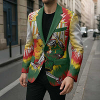 Custom Lithuania-Skeleton Power Dunk Blazer Tie Dye Style