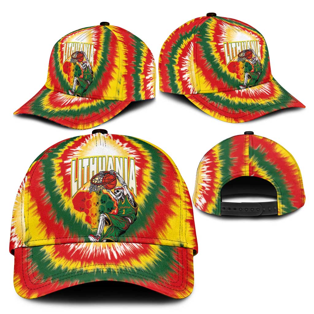 Lithuania-Skeleton Power Dunk Classic Cap Tie Dye Style