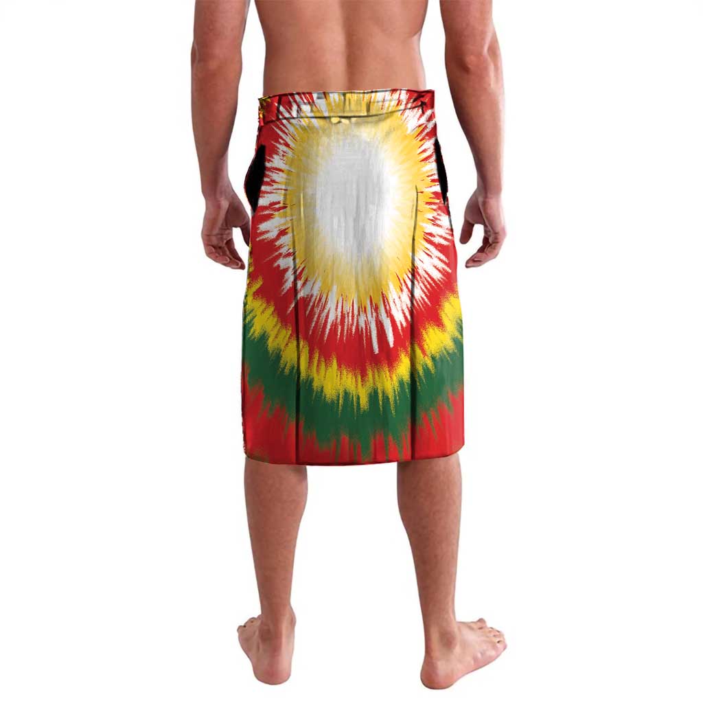 Custom Lithuania-Skeleton Power Dunk Lavalava Tie Dye Style