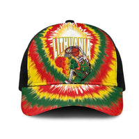 Lithuania-Skeleton Power Dunk Mesh Trucker Cap Tie Dye Style