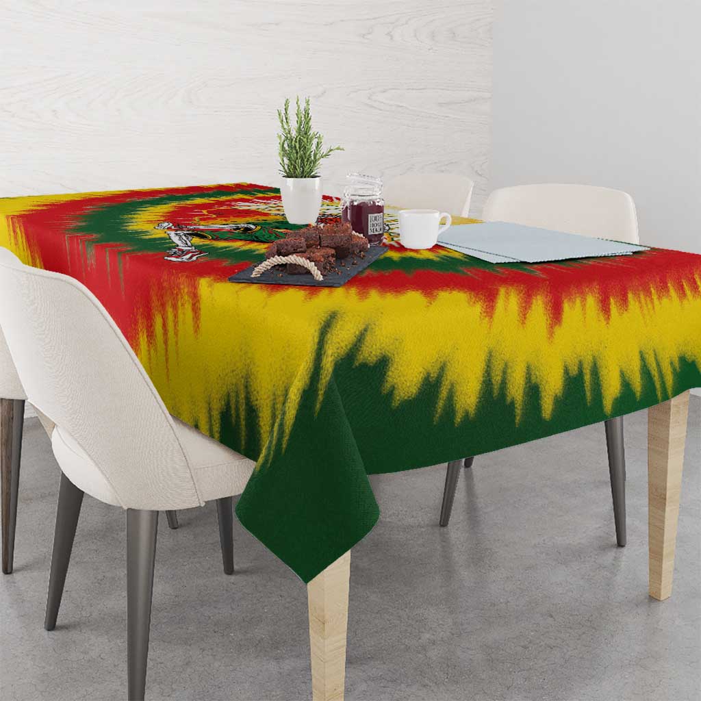 Lithuania-Skeleton Power Dunk Tablecloth Tie Dye Style