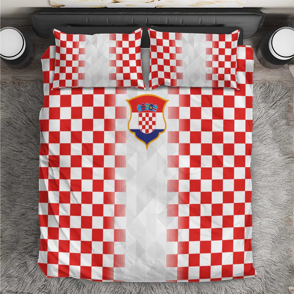 Croatia Football Bedding Set Vatreni Glory 2026