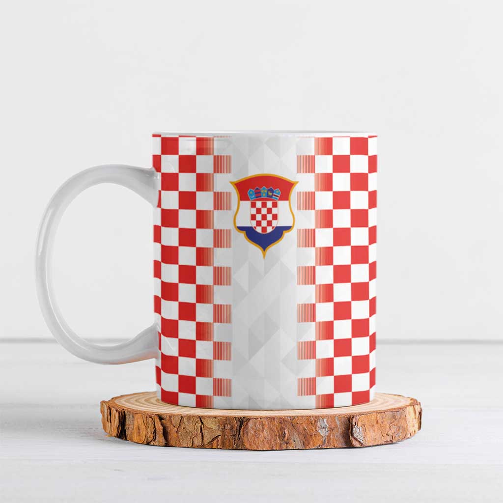 Custom Croatia Football Ceramic Mug Vatreni Glory 2026