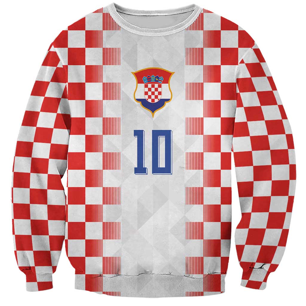 Custom Croatia Football Sweatshirt Vatreni Glory 2026