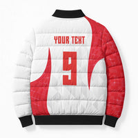 Custom Turkey Volleyball Bomber Puffer Jacket Sport Wings Style