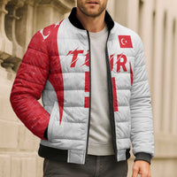 Custom Turkey Volleyball Bomber Puffer Jacket Sport Wings Style
