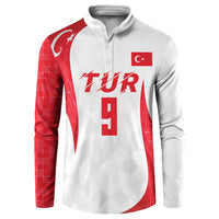 Custom Turkey Volleyball Button Sweatshirt Sport Wings Style