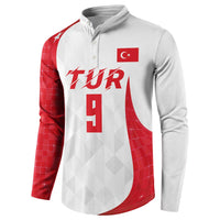 Custom Turkey Volleyball Button Sweatshirt Sport Wings Style