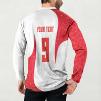 Custom Turkey Volleyball Button Sweatshirt Sport Wings Style