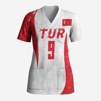 Custom Turkey Volleyball Scrub Top Sport Wings Style