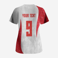 Custom Turkey Volleyball Scrub Top Sport Wings Style