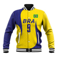 Custom Brazil Volleyball Baseball Jacket Sport Wings Style