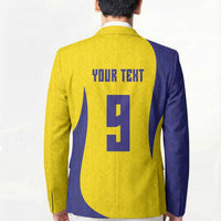 Custom Brazil Volleyball Blazer Sport Wings Style