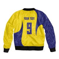 Custom Brazil Volleyball Bomber Jacket Sport Wings Style