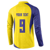 Custom Brazil Volleyball Button Sweatshirt Sport Wings Style