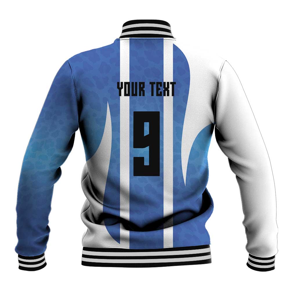 Custom Argentina Volleyball Baseball Jacket Sport Wings Style
