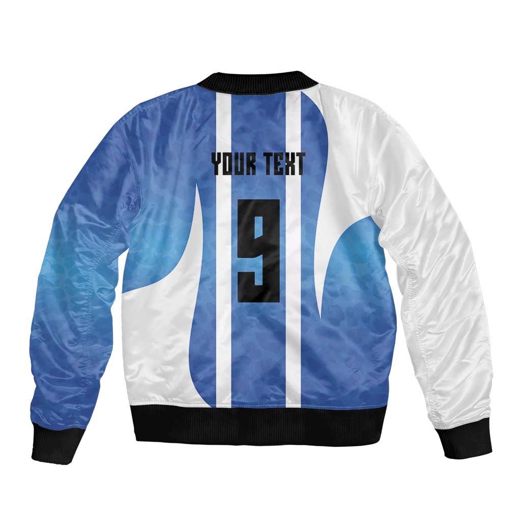 Custom Argentina Volleyball Bomber Jacket Sport Wings Style