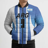 Custom Argentina Volleyball Bomber Puffer Jacket Sport Wings Style