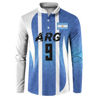 Custom Argentina Volleyball Button Sweatshirt Sport Wings Style