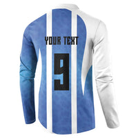 Custom Argentina Volleyball Button Sweatshirt Sport Wings Style