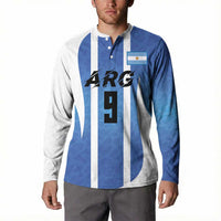 Custom Argentina Volleyball Button Sweatshirt Sport Wings Style