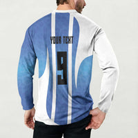 Custom Argentina Volleyball Button Sweatshirt Sport Wings Style