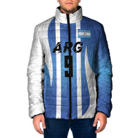 Custom Argentina Volleyball Padded Jacket Sport Wings Style