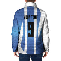 Custom Argentina Volleyball Padded Jacket Sport Wings Style