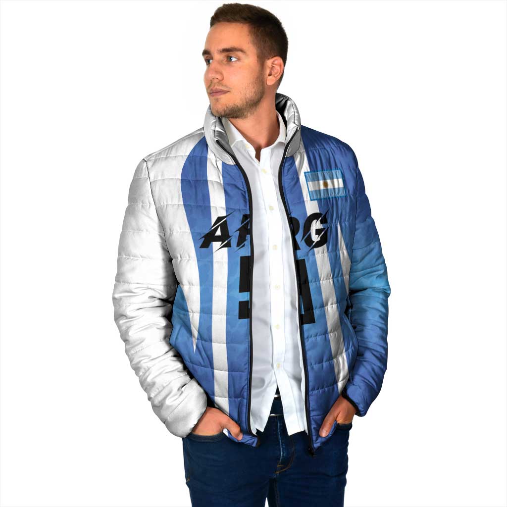Custom Argentina Volleyball Padded Jacket Sport Wings Style