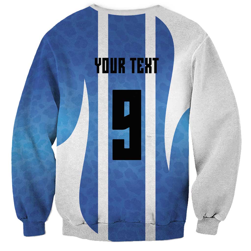 Custom Argentina Volleyball Sweatshirt Sport Wings Style