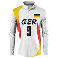 Custom Germany Volleyball Button Sweatshirt Sport Wings Style