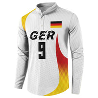Custom Germany Volleyball Button Sweatshirt Sport Wings Style