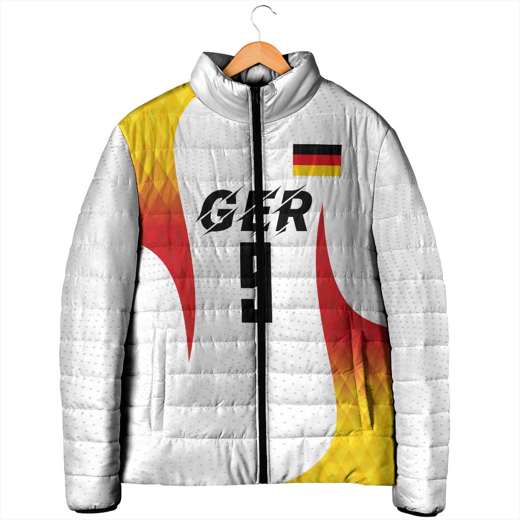 Custom Germany Volleyball Padded Jacket Sport Wings Style