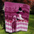 Kentucky Racing Horses Derby Hat Lady Quilt Churchill Downs and Roses Pink Out