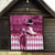 Kentucky Racing Horses Derby Hat Lady Quilt Churchill Downs and Roses Pink Out