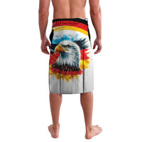 German Unity Day Lavalava Germany Flag with Eagle Head and Emblem