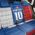 Custom Slovakia Football 2024 Go Champion Back Car Seat Cover - Wonder Print Shop