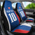 Custom Slovakia Football 2024 Go Champion Car Seat Cover - Wonder Print Shop