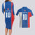 Custom Slovakia Football 2024 Go Champion Couples Matching Long Sleeve Bodycon Dress and Hawaiian Shirt - Wonder Print Shop