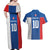 Custom Slovakia Football 2024 Go Champion Couples Matching Off Shoulder Maxi Dress and Hawaiian Shirt - Wonder Print Shop