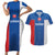 Custom Slovakia Football 2024 Go Champion Couples Matching Short Sleeve Bodycon Dress and Hawaiian Shirt - Wonder Print Shop