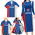 Custom Slovakia Football 2024 Go Champion Family Matching Long Sleeve Bodycon Dress and Hawaiian Shirt - Wonder Print Shop