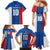 Custom Slovakia Football 2024 Go Champion Family Matching Mermaid Dress and Hawaiian Shirt - Wonder Print Shop