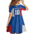 Custom Slovakia Football 2024 Go Champion Family Matching Off Shoulder Short Dress and Hawaiian Shirt - Wonder Print Shop